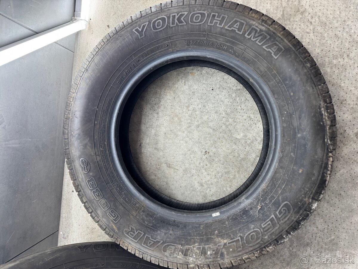 LETNÍ PNEU 215/70/16 - 2