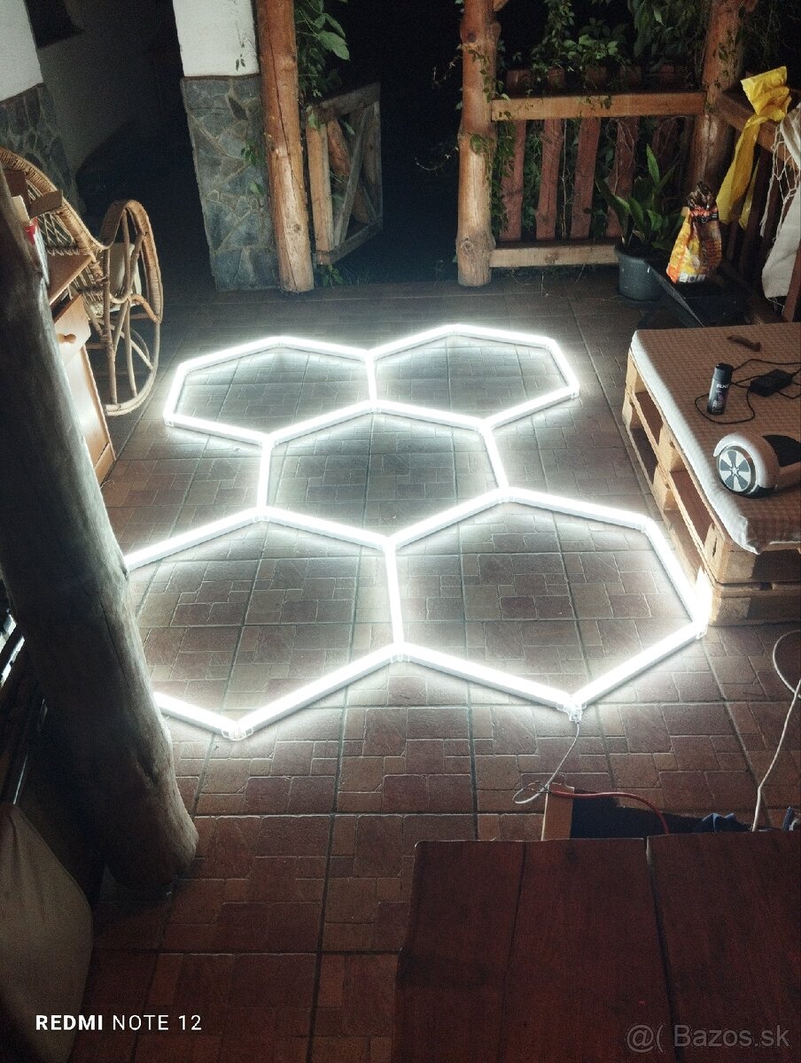 Led hexagónové svetlá - 2