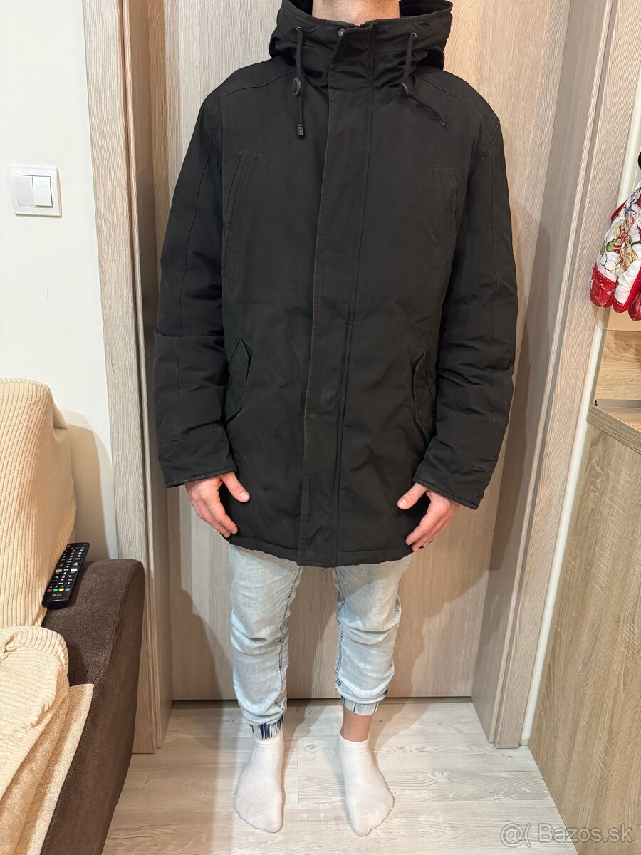 Zimná bunda, pánska | Zateplená, dlhšia, pod zadok - 2