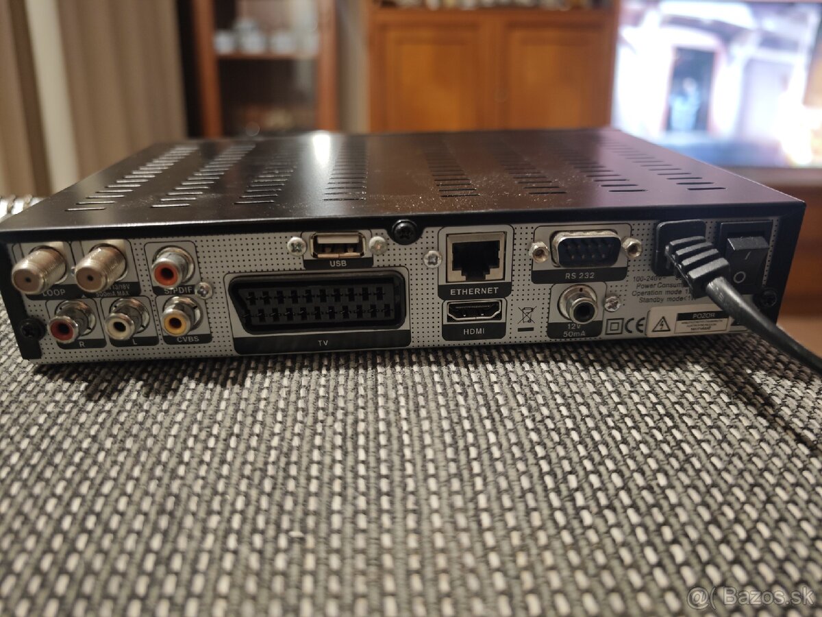 Tv box AB CryptoBox 350HD + nejaký ovládač - 2