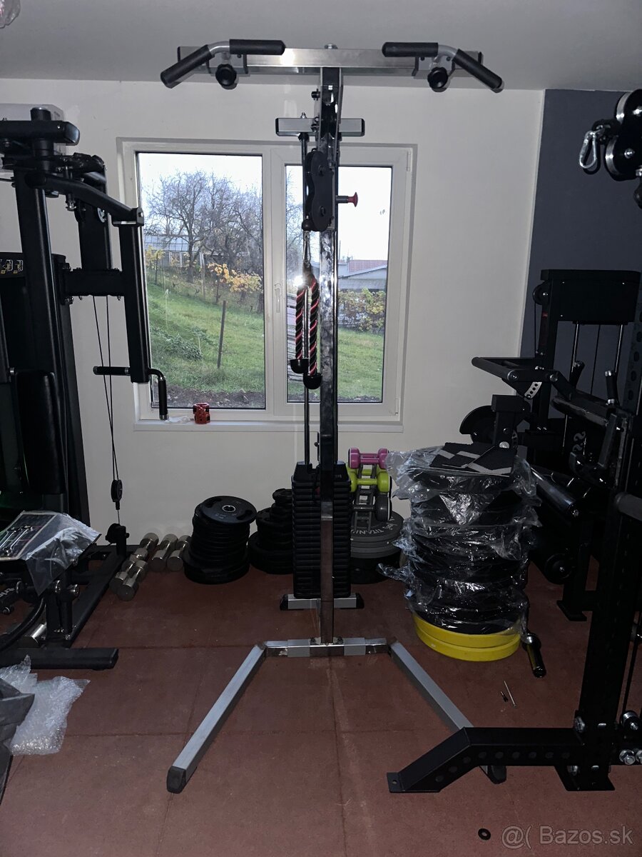 Predám multipress -možnosť cvičiť aj s voľnou tyčou + hrazda - 2