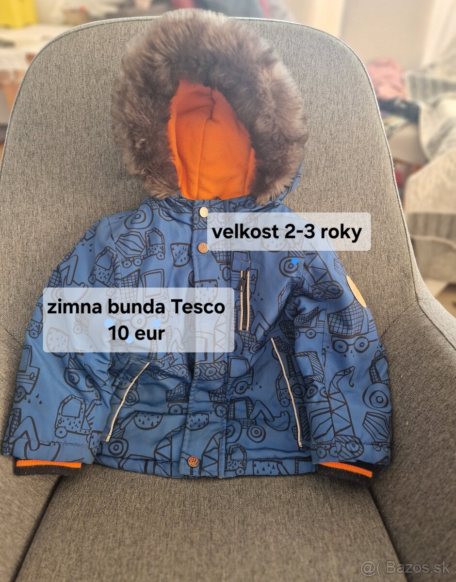 Detské zimné bundy a overaly - 2