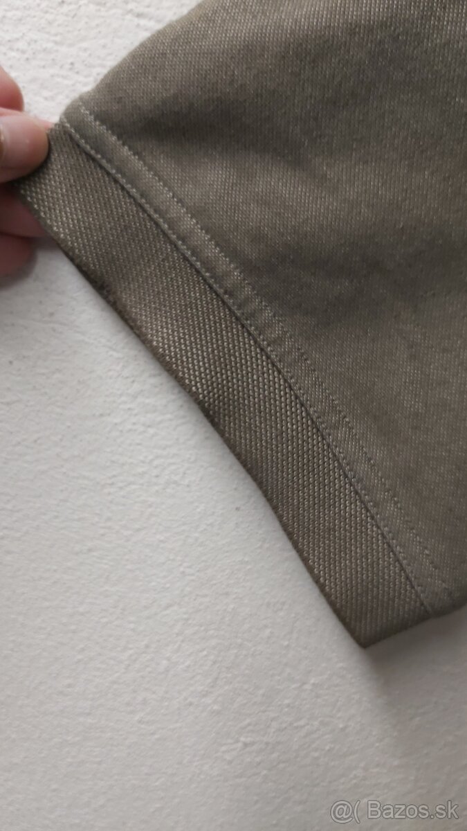 Pánska košeľa zn.Van Heusen krátky rukáv, khaki ,XL - 2