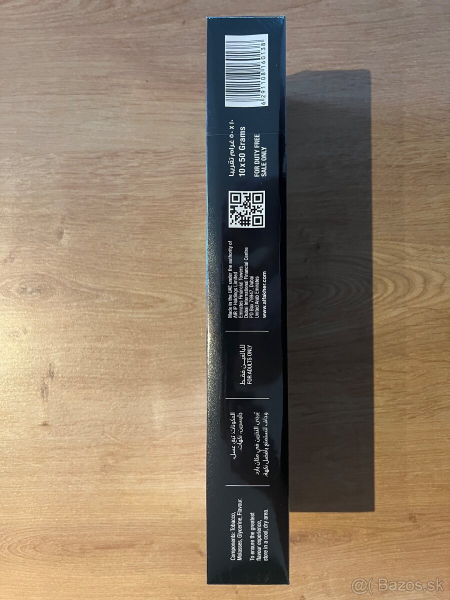 Alfakher 50g dvojité jablko balenia s cervenou melasou - 2