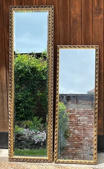 2 velke starozitne zrkadla - 2
