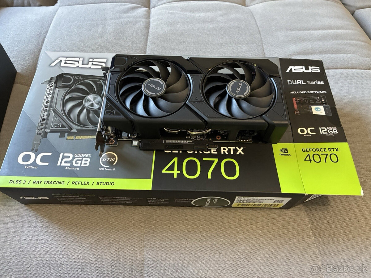 ASUS DUAL GeForce RTX 4070 O12G - 2