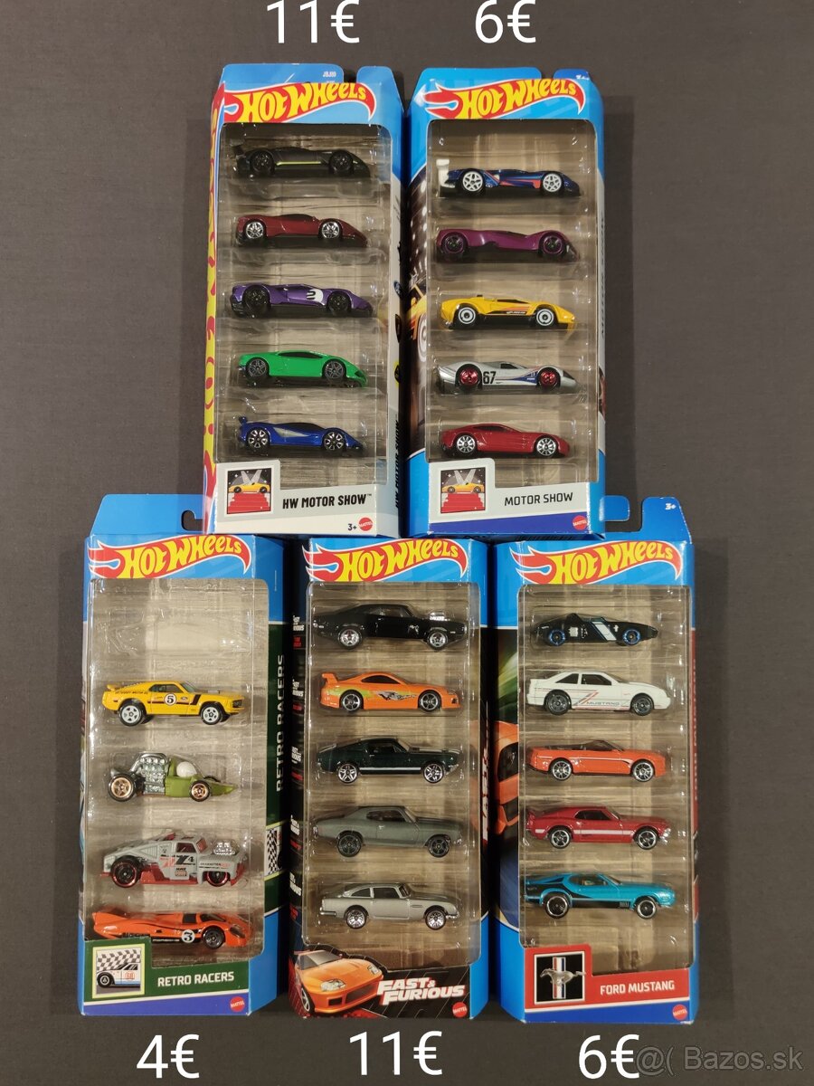 Hot Wheels packy - 2