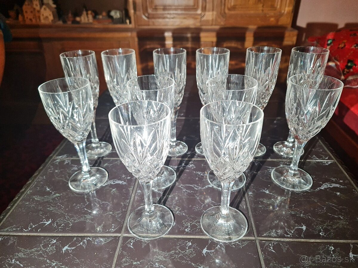 Poháre z masívneho skla - 2