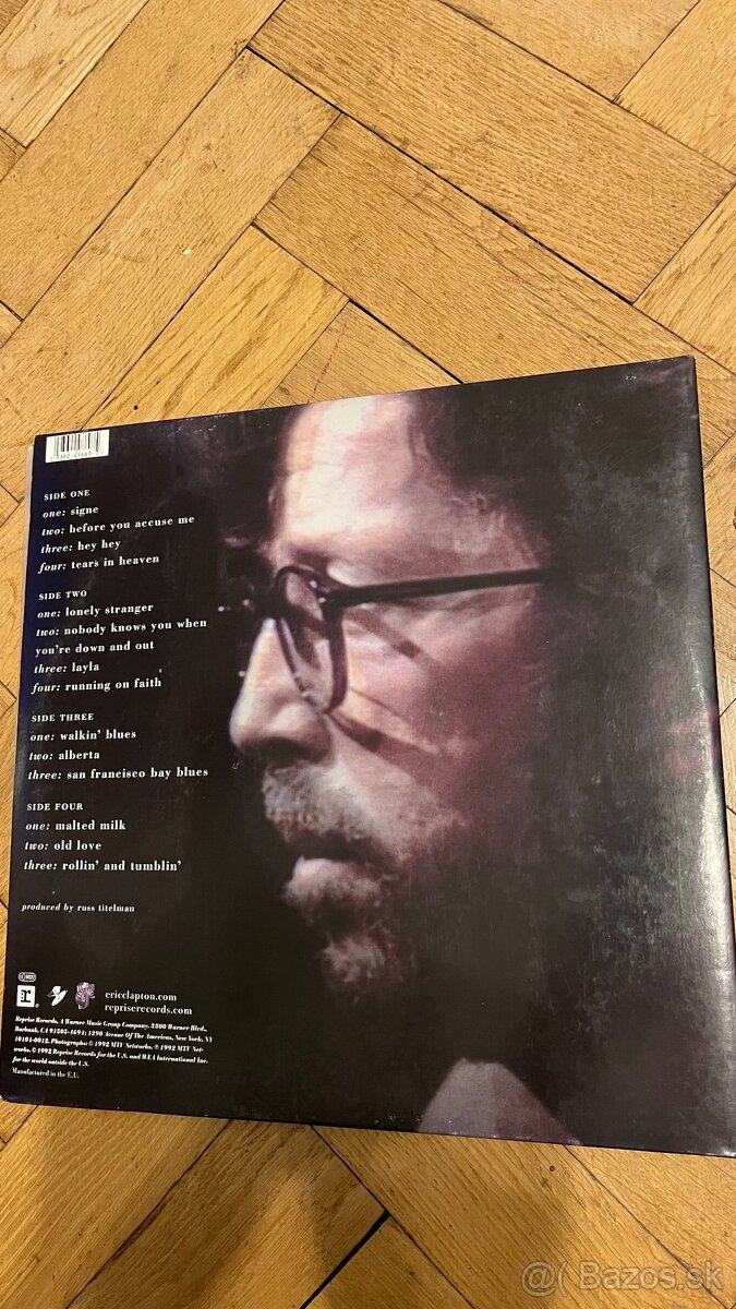Eric Clapton – Unplugged 2LP - 2