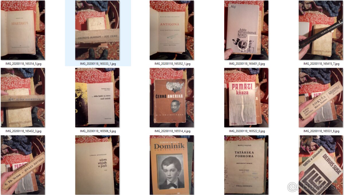 predam zbierku knih - 2