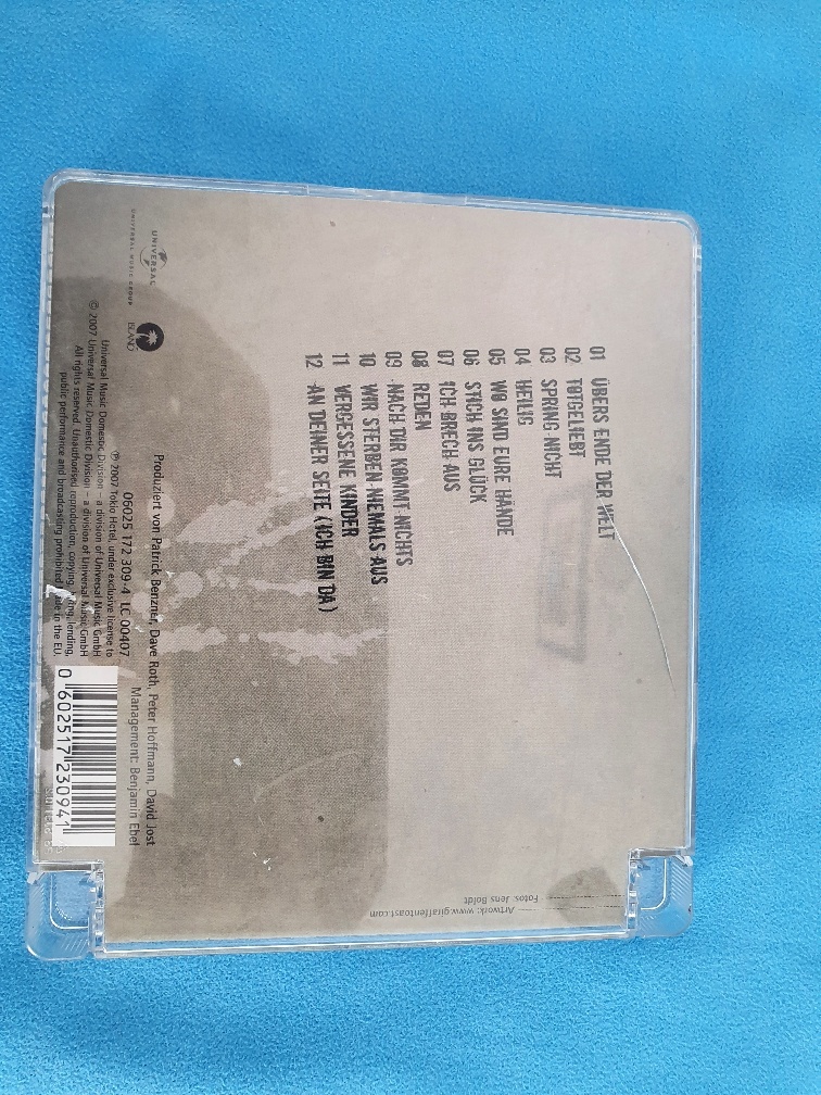 Tokio Hotel CD Zimmer 483 - 2