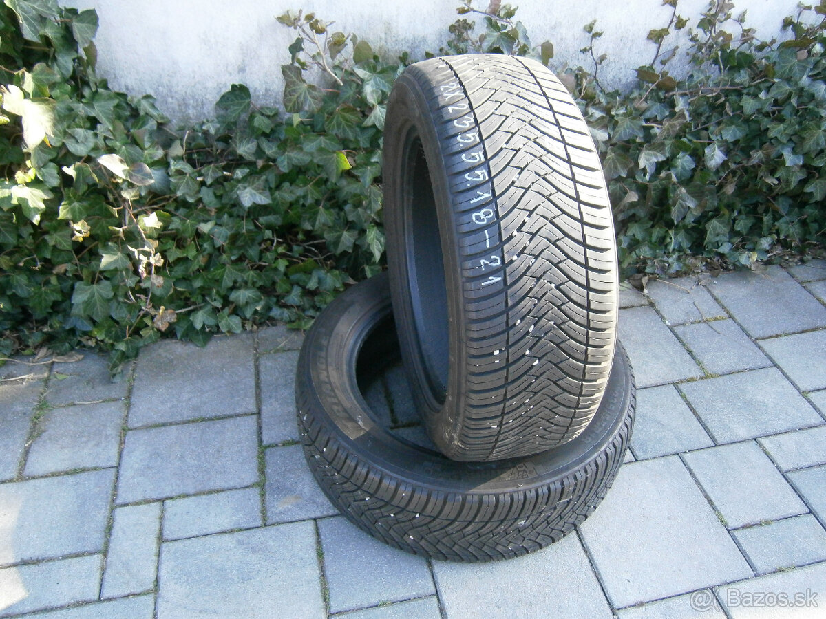 Predám 2x letné pneu TRIANGLE 235/55 R18 104WXL - 2