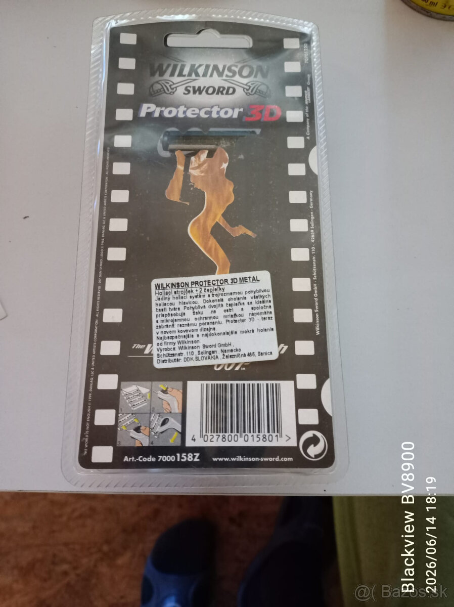 Wilkinson Sword 3D 007 holiaci strojcek - 2