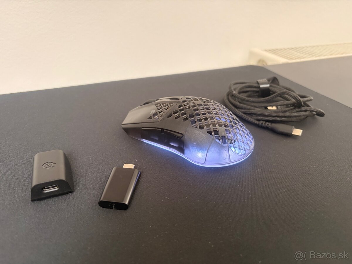 Úplne nová bezdrôtová herná myš SteelSeries Aerox 3 - 2