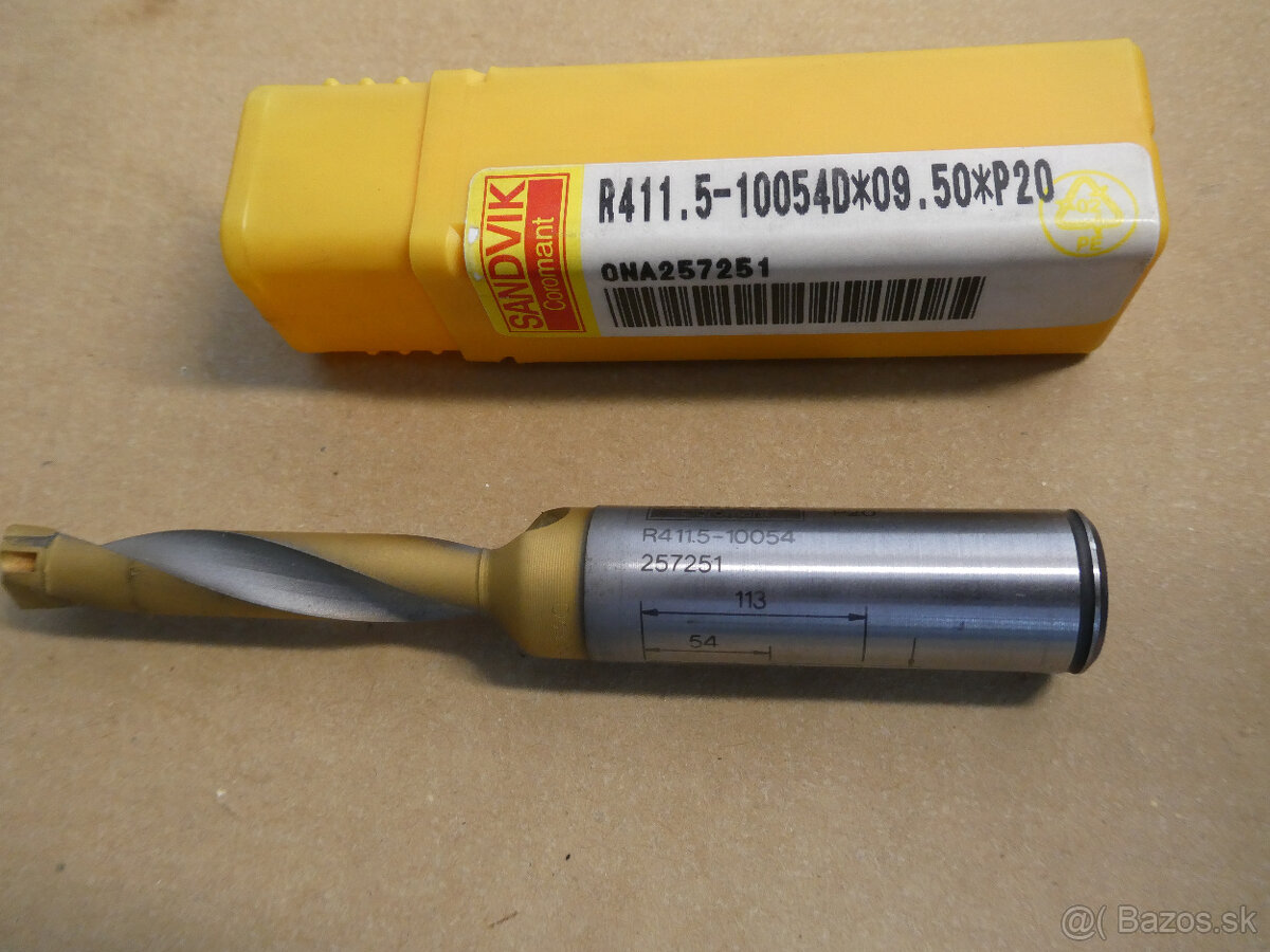 Predám vrták Sandvik 9,5mm - 2