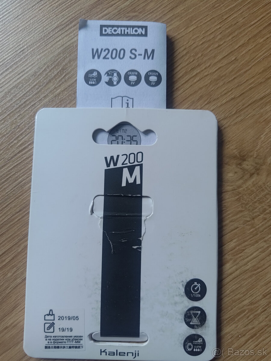 Hodinky so stopkami W200 Kalenji - 2