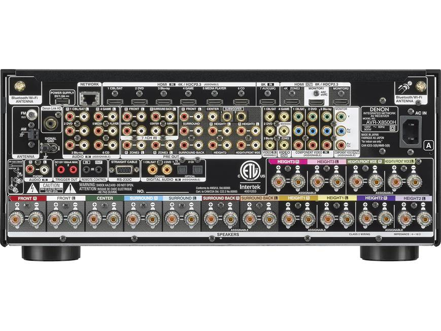 13.2 kanalovy Atmos receiver Denon AVC-X8500HA - 2