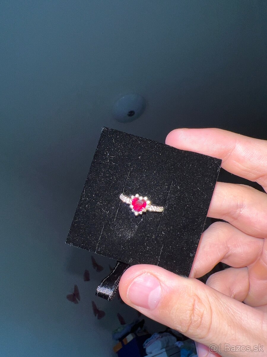 Thomas Sabo - Strieborný prsteň so srdcom (50) - 2