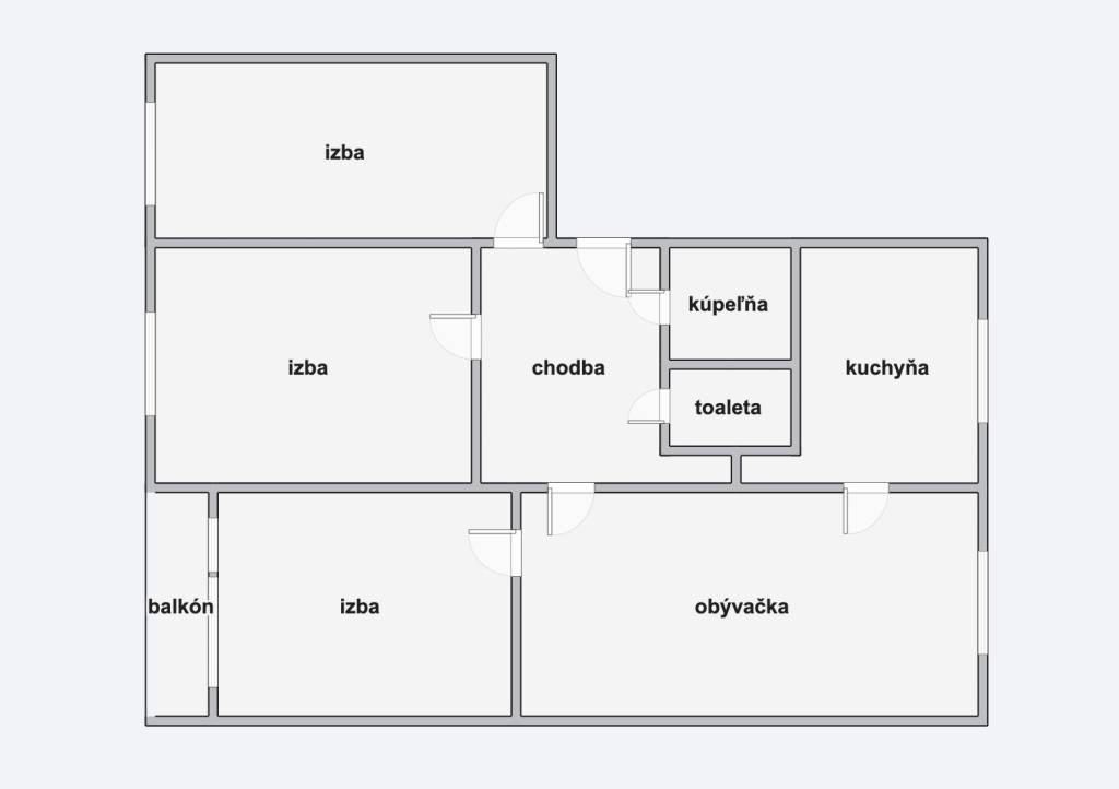 Babony TRE | Na predaj 4i byt v mestskej časti Vrakuňa - Tor - 2