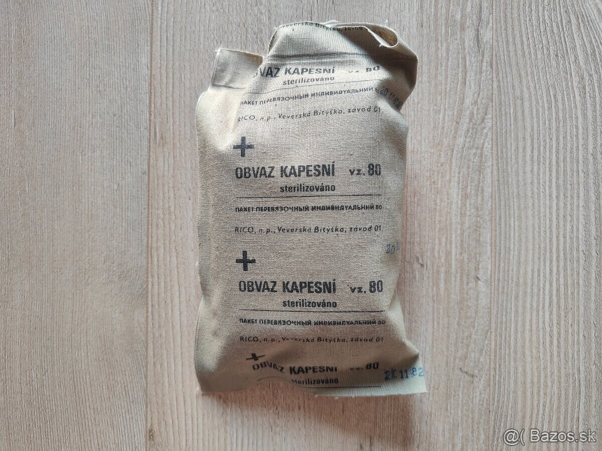 Obväz ČSĽA vz. 80 vojenský, nový - 2