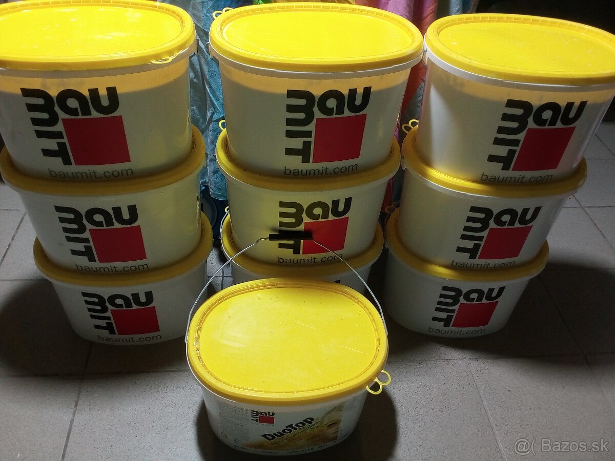 Fasádna omietka biela Baumit - 2
