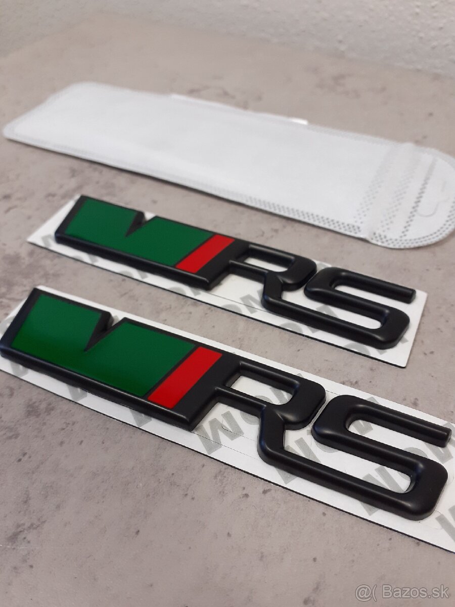 Škoda RS / VRS / V RS emblém - 2