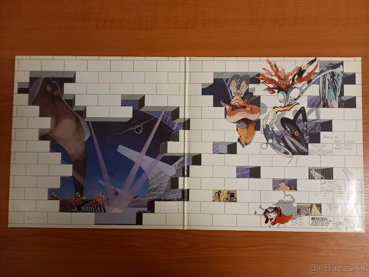 Predám 2LP Pink Floyd-The Wall - 2