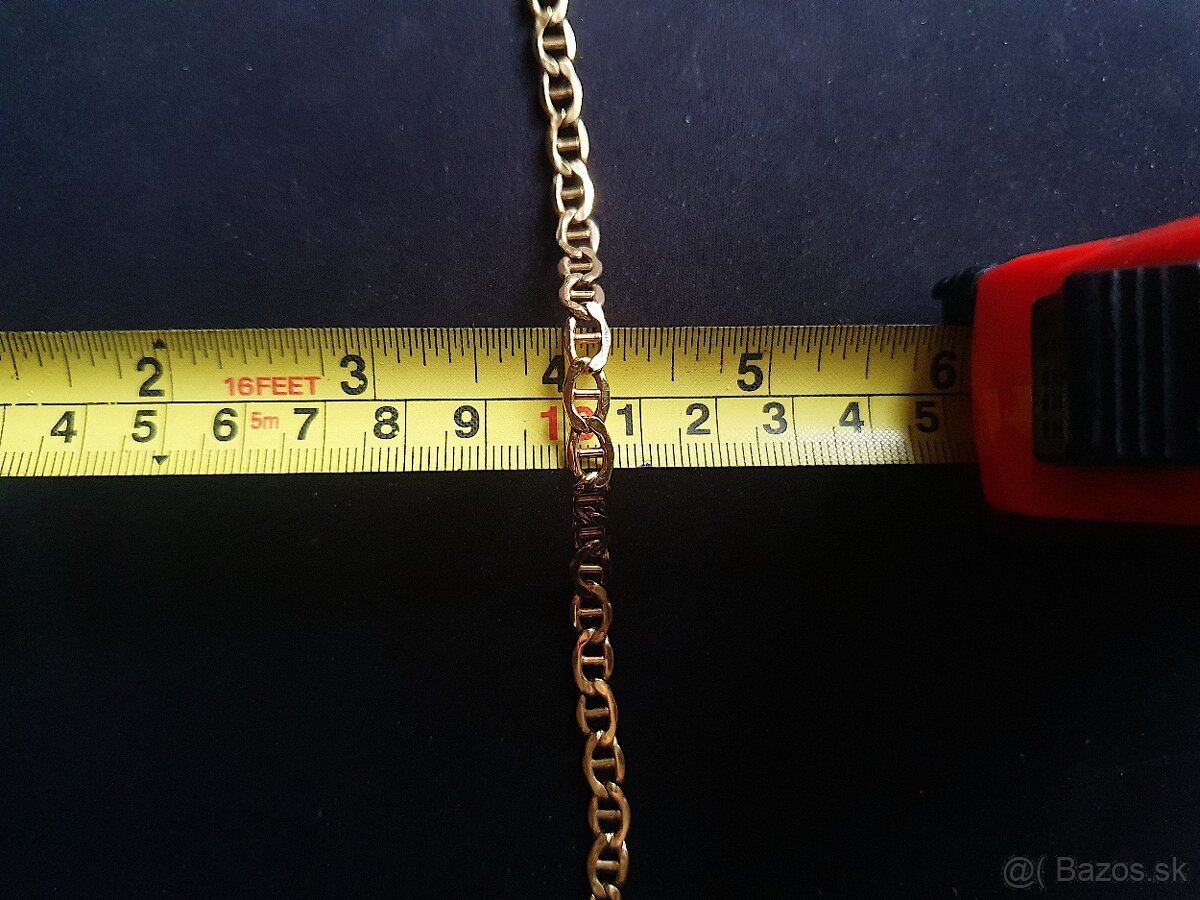 Pánsky zlatý náramok 585 - 2