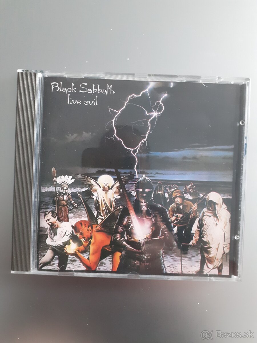Predám CD Black Sabbath LIVE EVIL/IOMMI,DIO,BUTLER,APPICE - 2