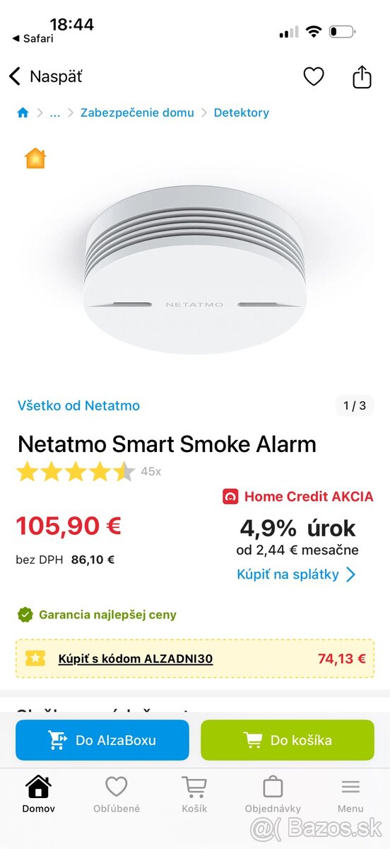 Legrand Smart Smoke Alarm - 2