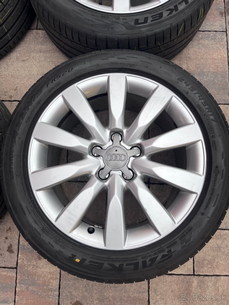 Originálne hliníkové disky Audi R17, 5x112 - 2