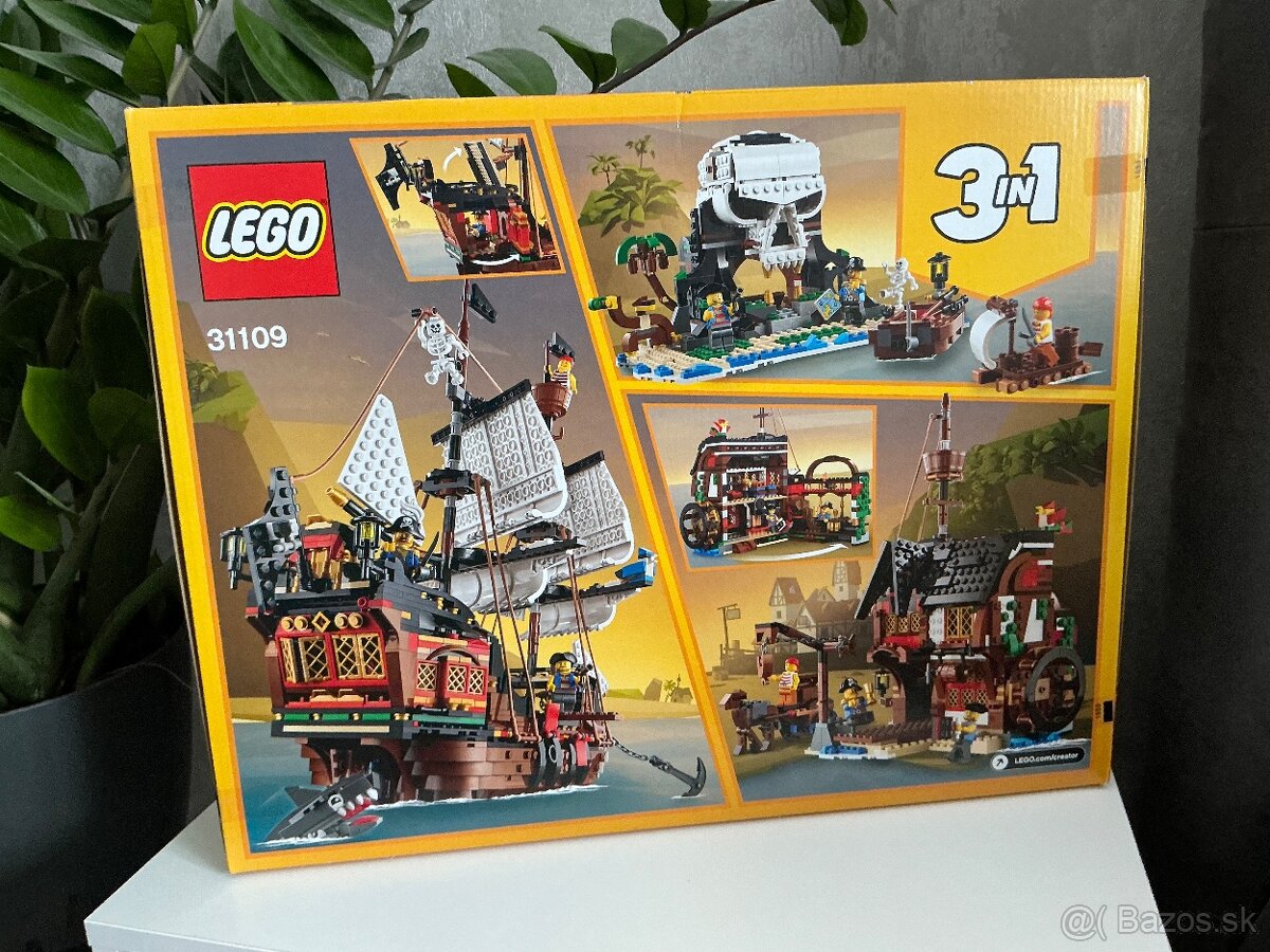 LEGO Creator 31109 Pirátska loď - 2