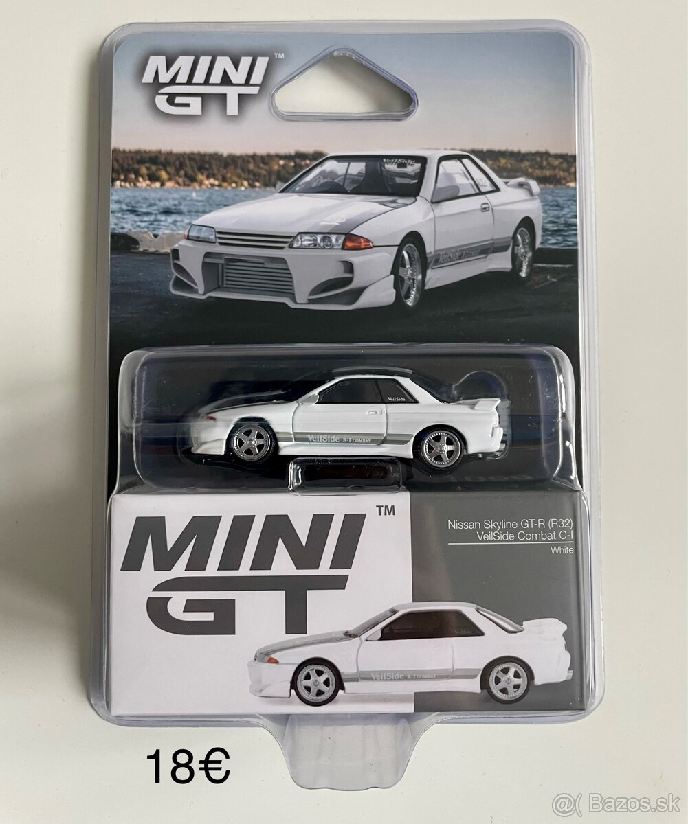 Mini GT modely ( autíčka ) - 2