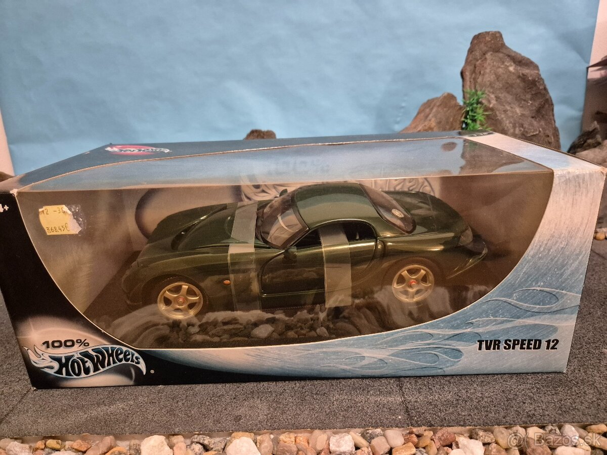 Prodám nový model 1:18 TVR speed 12 - 2