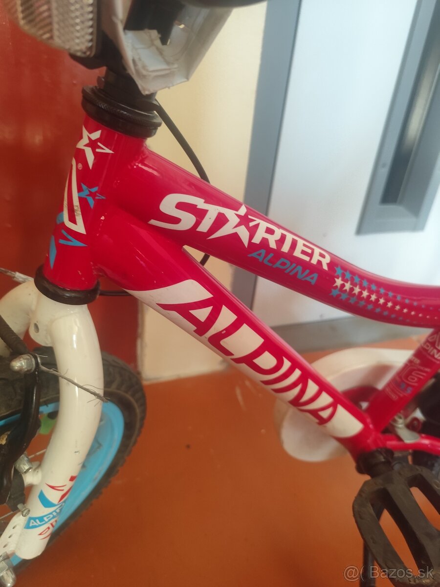Bicykel Alpina veľkosť 16' - 2