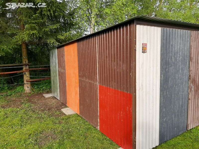 PLECHOVÁ GARÁŽ 3m x 5m -2 a 3. KVALITY - 2