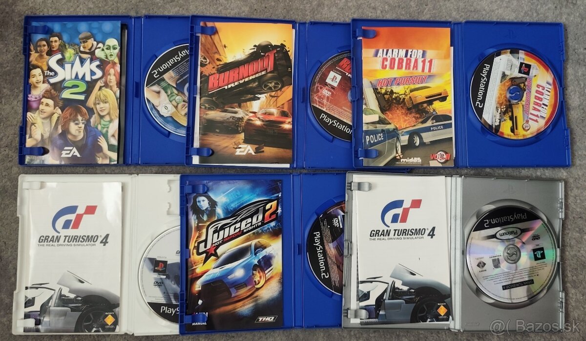 Hry na PlayStation 2 / 6 ks/ - 2