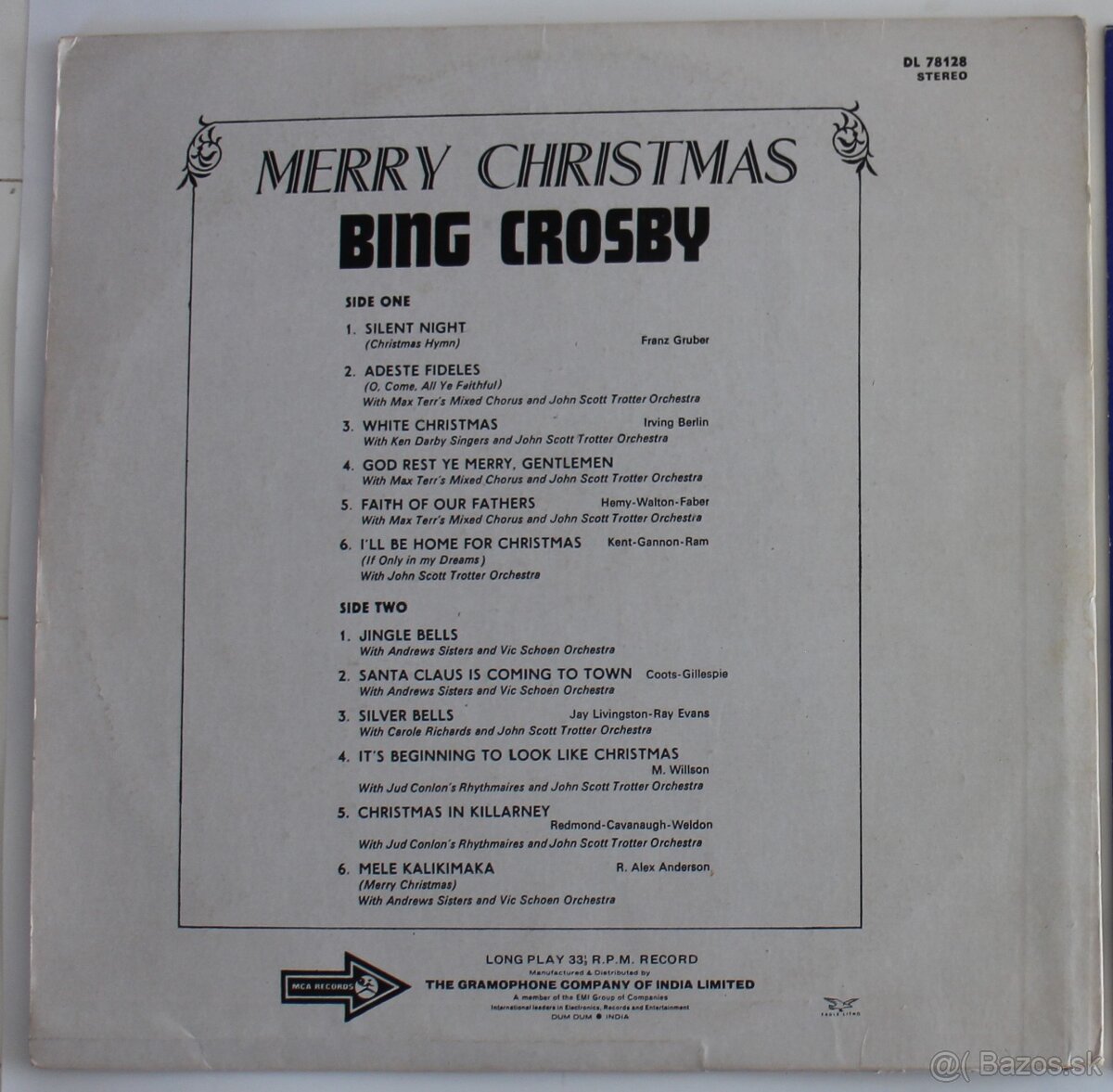 LP Bing Crosby Merry Christmas - 2