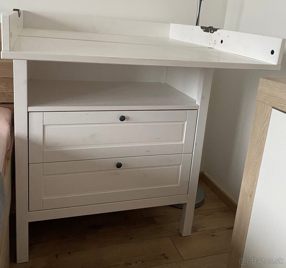 Prebaľovací pultik/komoda. Ikea Sundvik. - 2
