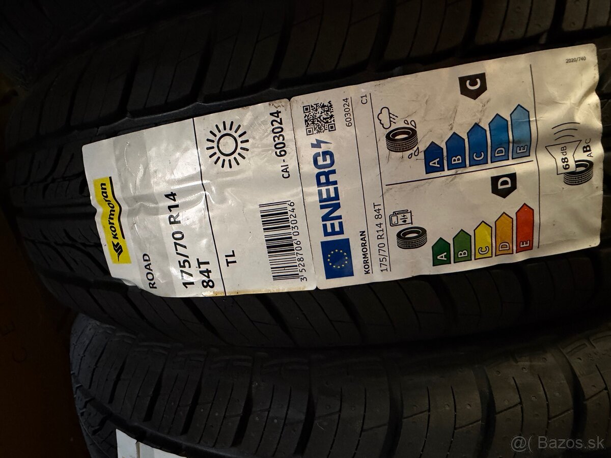 Nové letné pneumatiky 175/70 R14 - 2