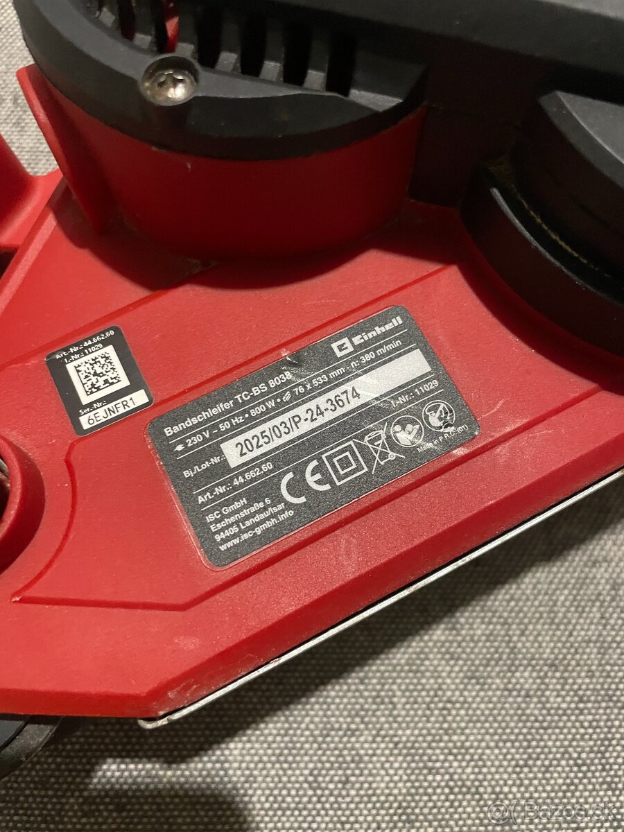 Multifunkčná brúska Einhell 800 W 230 V - 2
