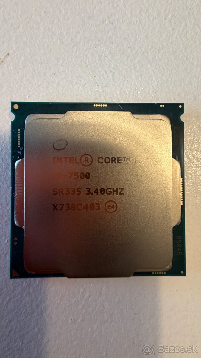 Intel Core i5-7500 , LGA 1151 - 2