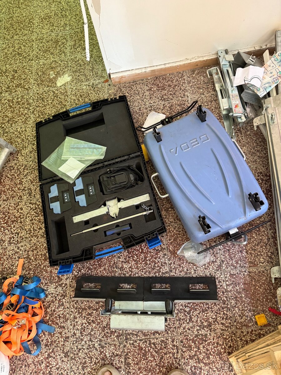 Výťah na prepravu solárnych panelov GEDA - Solarlift 250 - 2