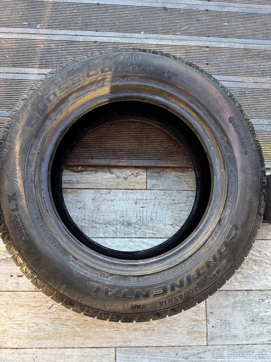 215/65 R16 zimne pneu Continenal - 2