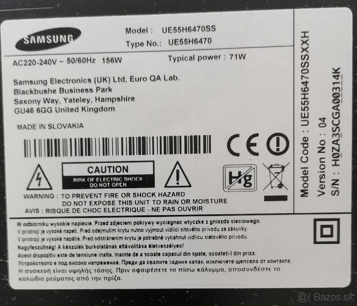 3D Televízor 55" + 3D domáce kino - 2