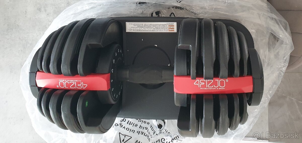 Nastaviteľná činka 24kg - 2