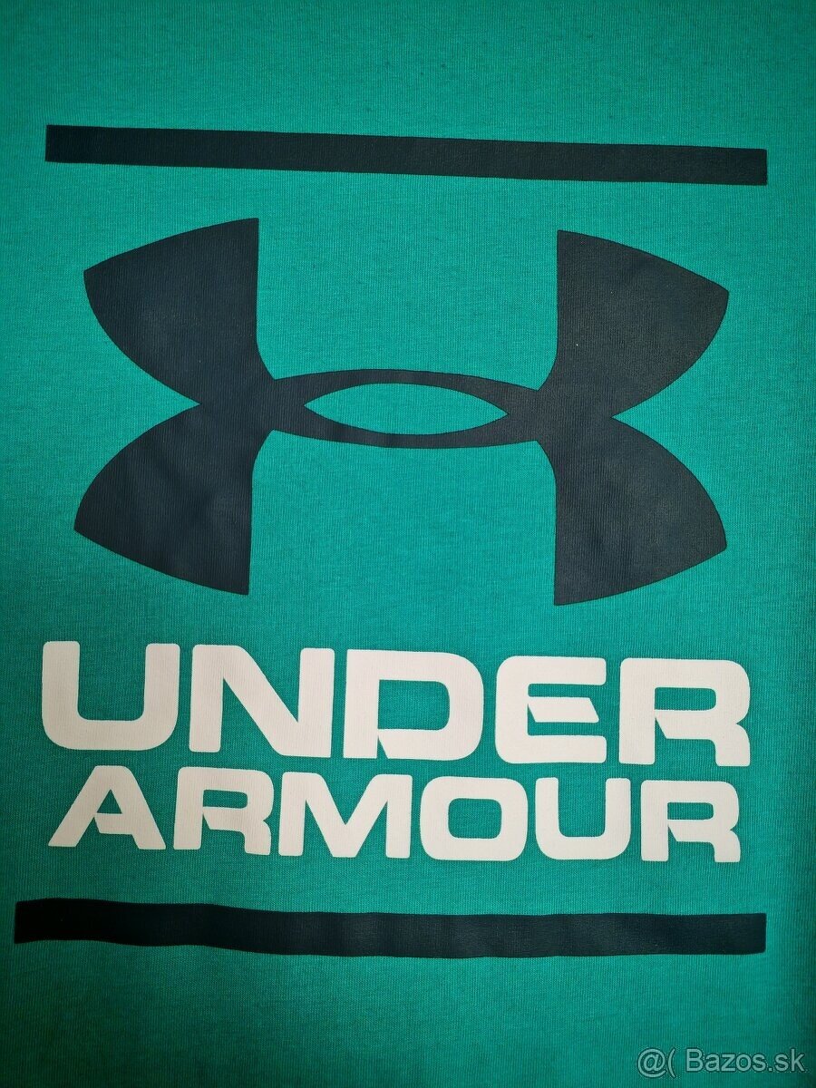 Pánske zelené tričko Under armour - 2