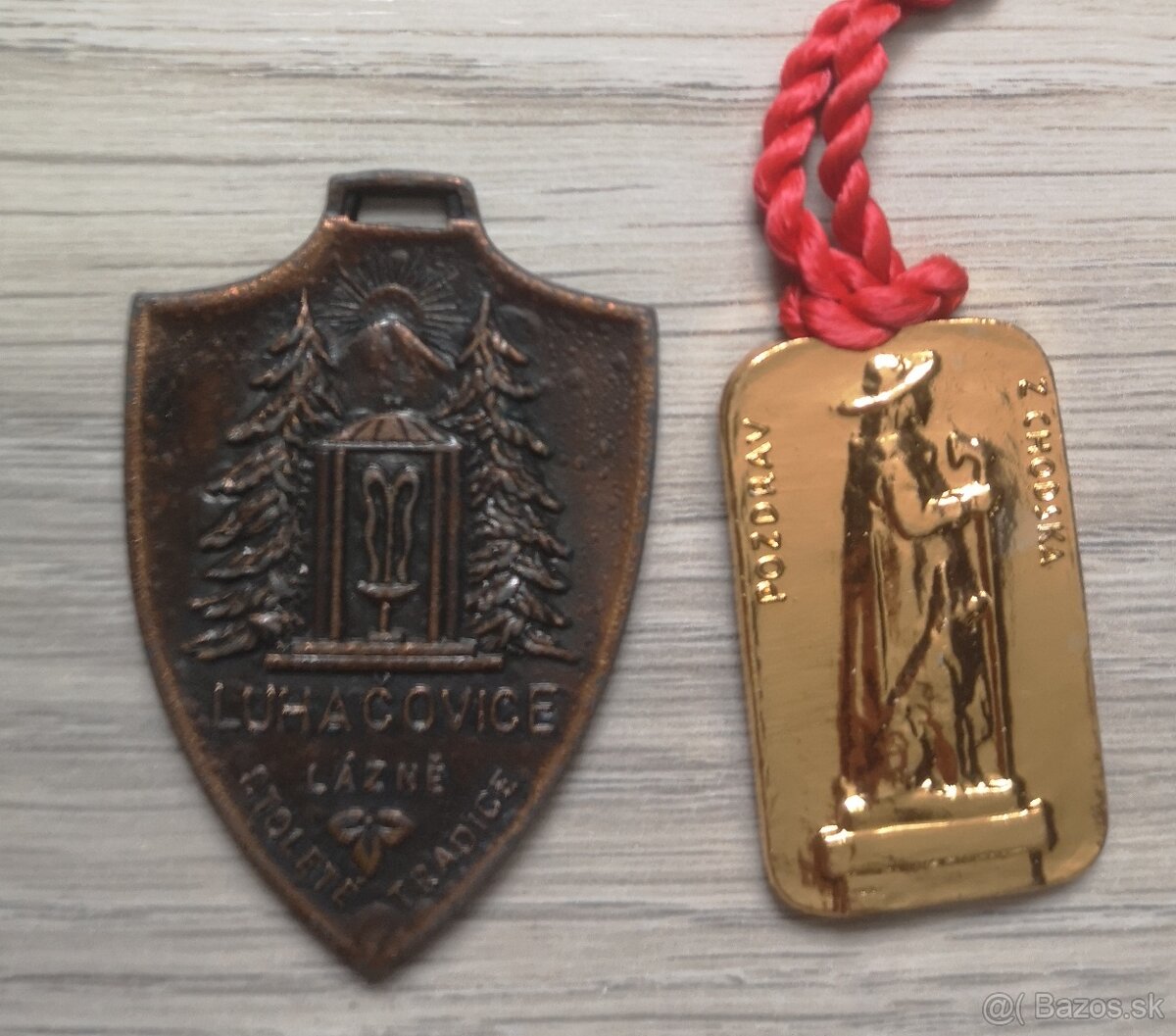 Kovové turistické známky - 2