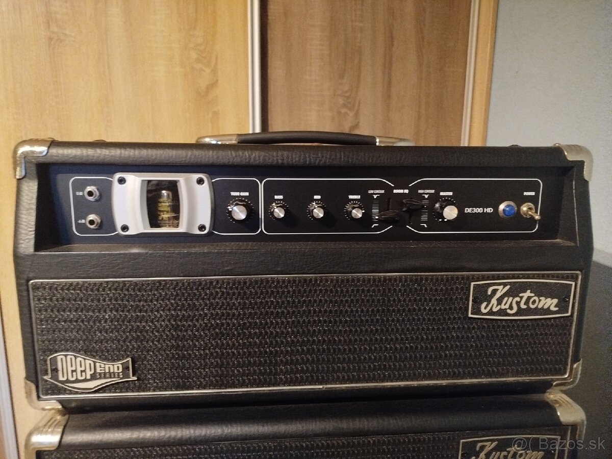 Predám bssagitarovu zostavu Kustom - 2