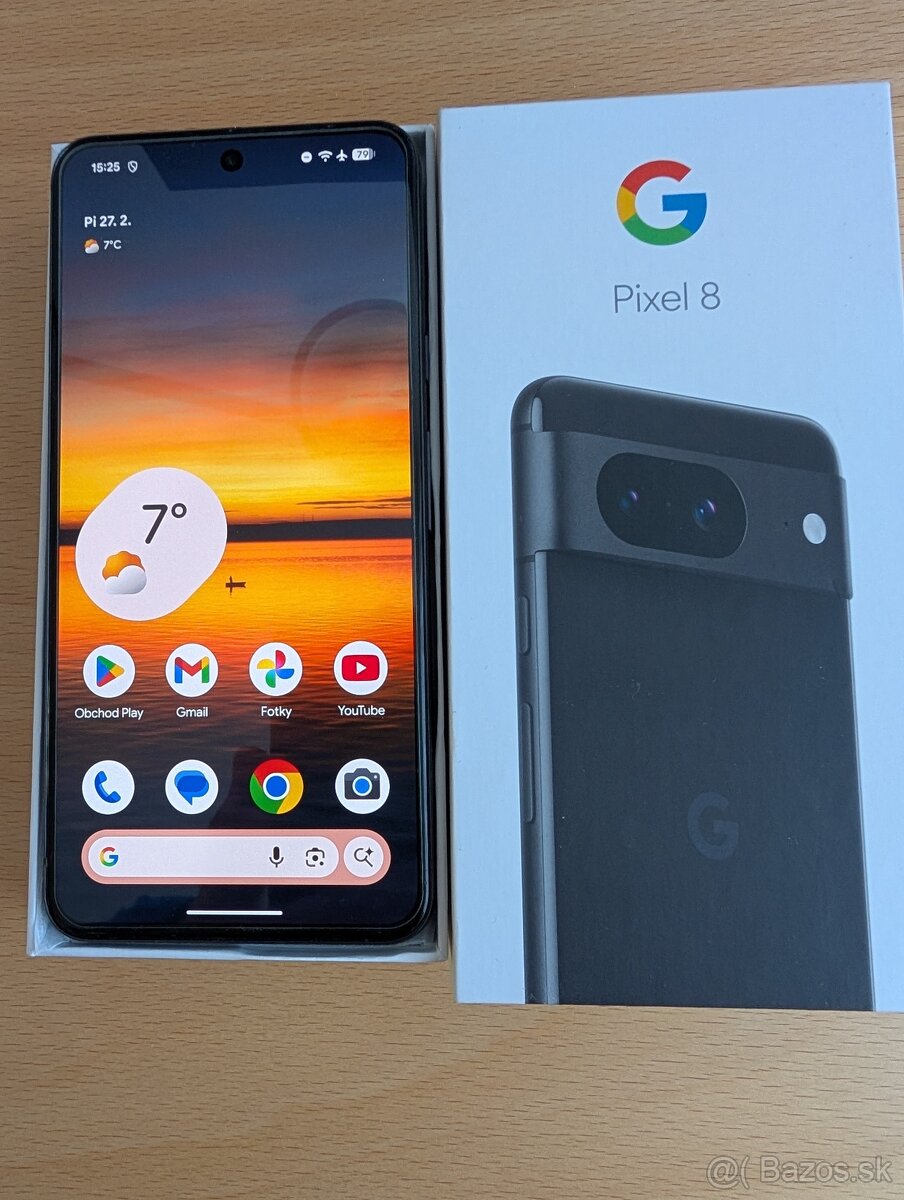 Google Pixel 8 Záruka 12/2026 - 2